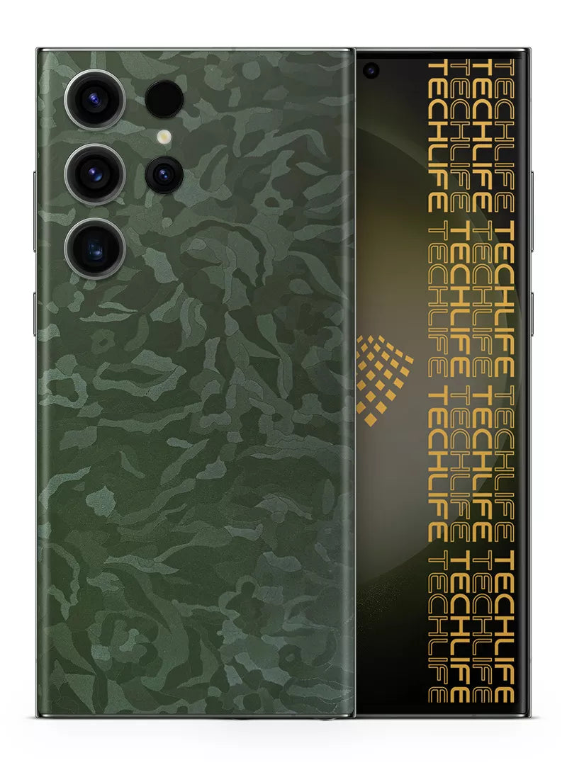 Skin Premium Camo Dark Green para Galaxy S23 Ultra