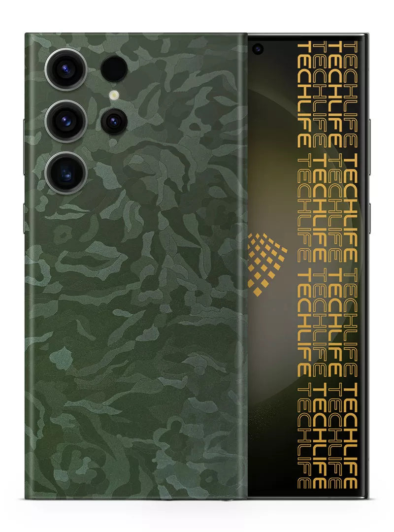 Skin Premium Camo Dark Green para Galaxy S23 Ultra