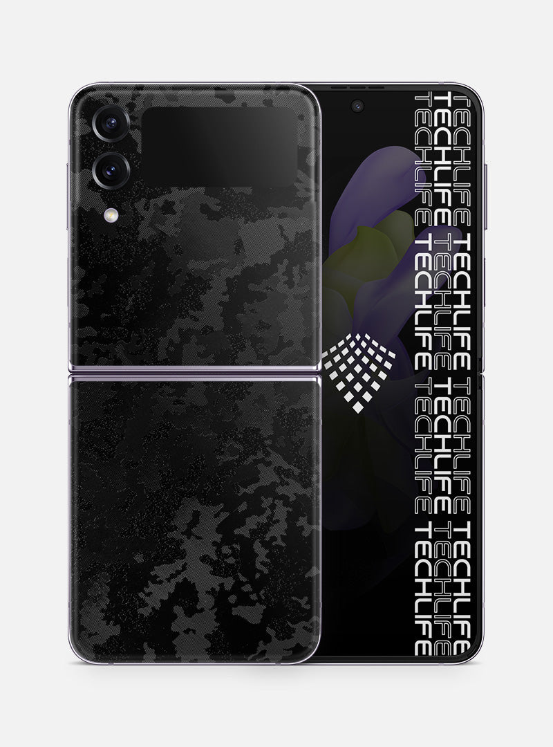 Skin Camo Obsidian para Galaxy Z Flip 4