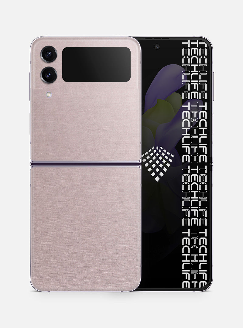 Skin Linen Valentine para Galaxy Z Flip 4