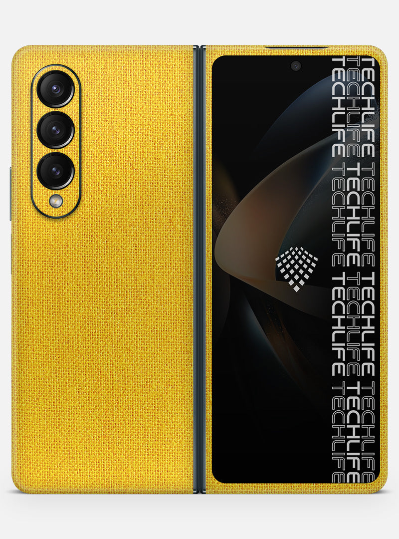 Skin Linen Lime para Galaxy Z Fold 4
