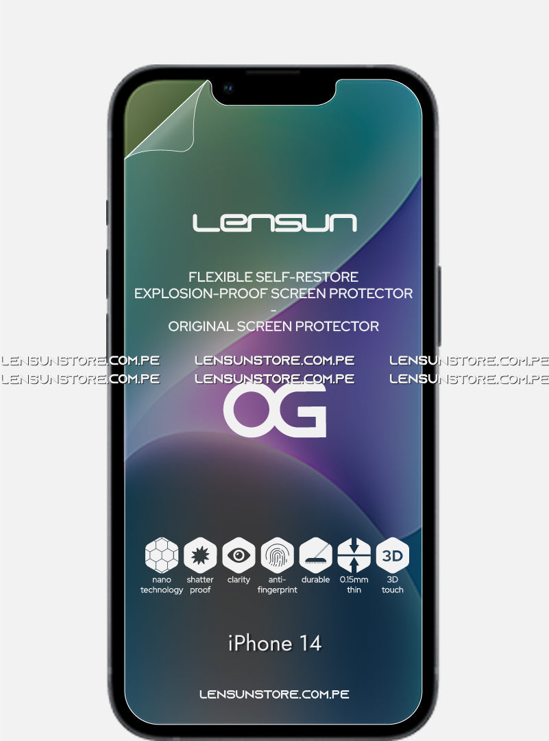 Lensun Protector OG para iPhone 14