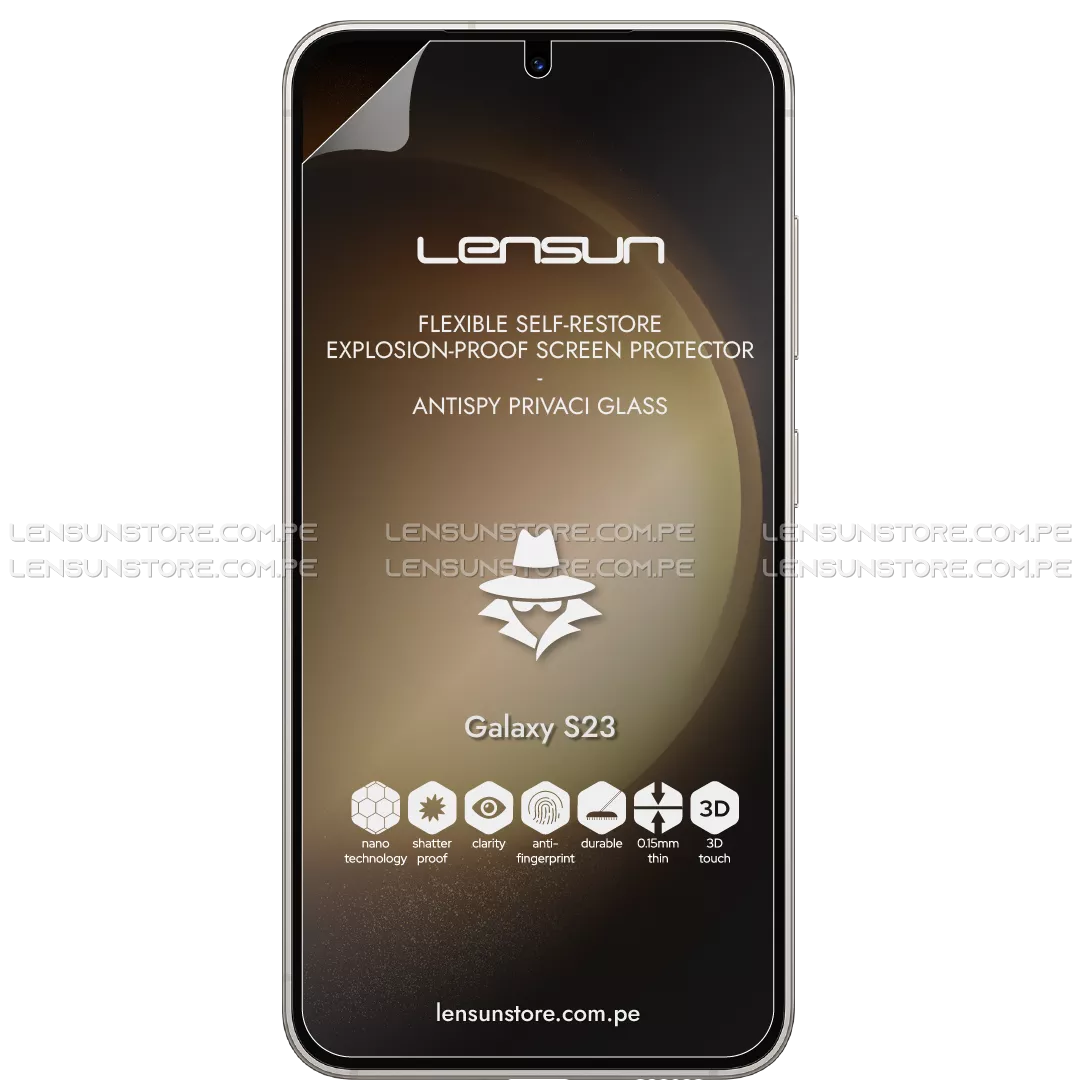 Lensun Protector Anti Spy para Galaxy S23