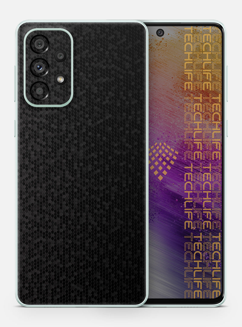 Skin Premium Black 3D Honeycomb para Samsung Galaxy A73