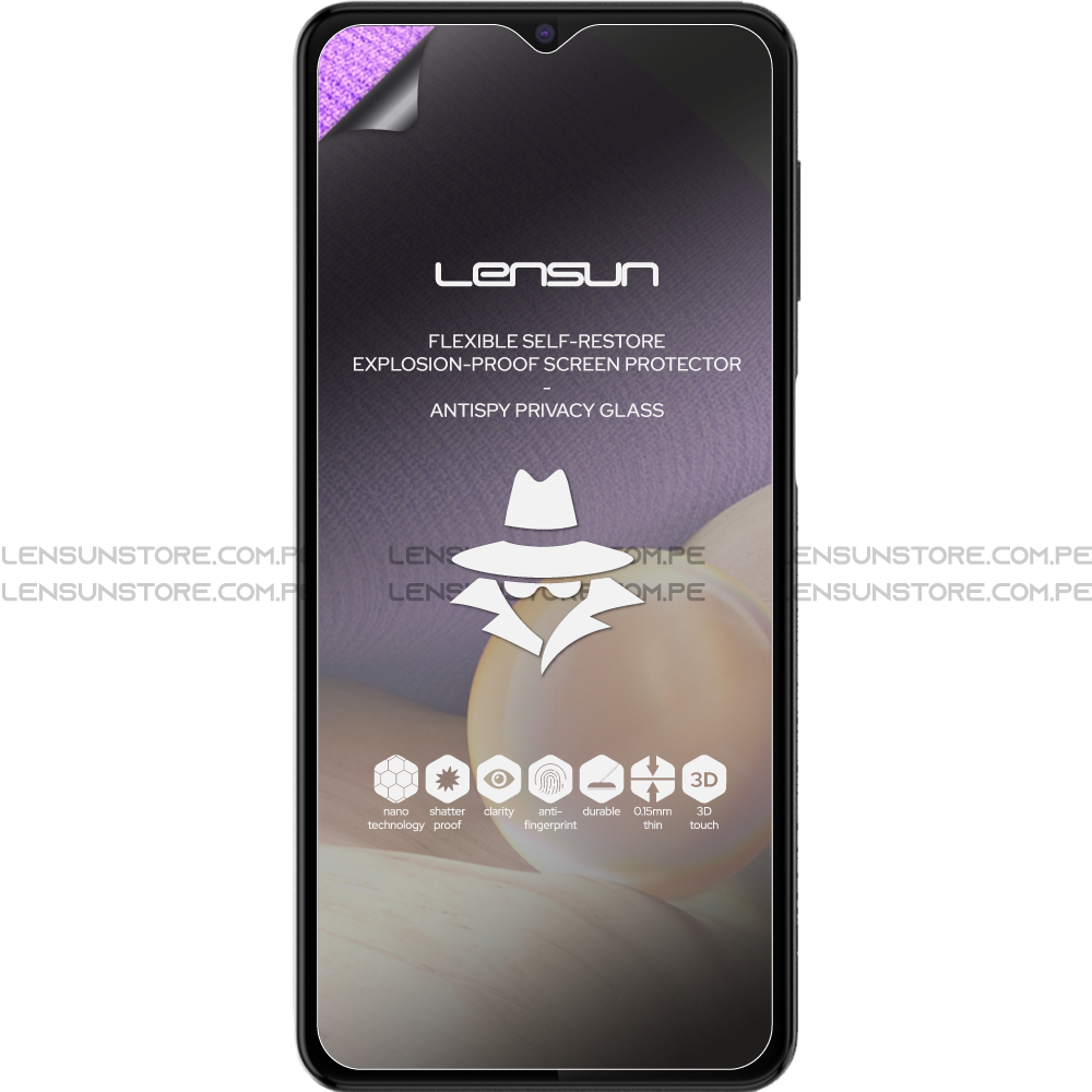 Lensun Protector de Pantalla Matte Anty Spy Shield Samsung Galaxy A32 5G