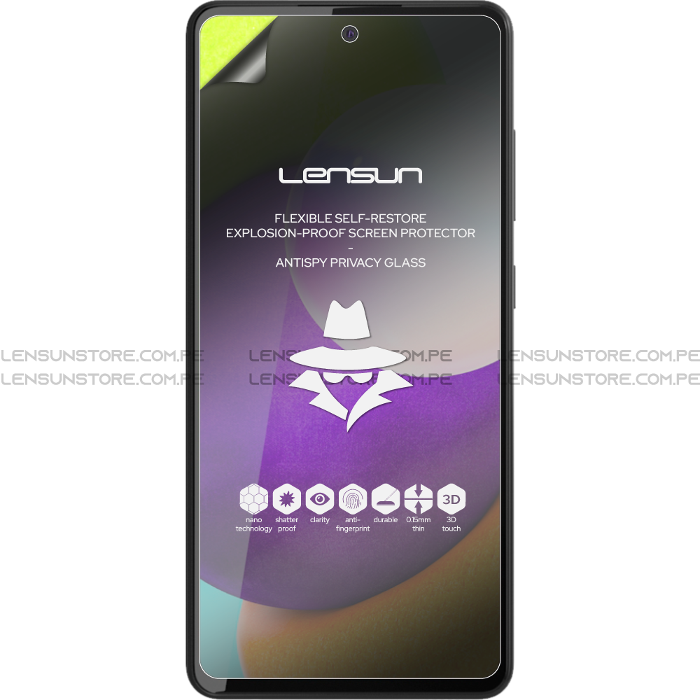 Lensun Protector de Pantalla Matte Anti Spy Shield Samsun Galaxy A52 5G