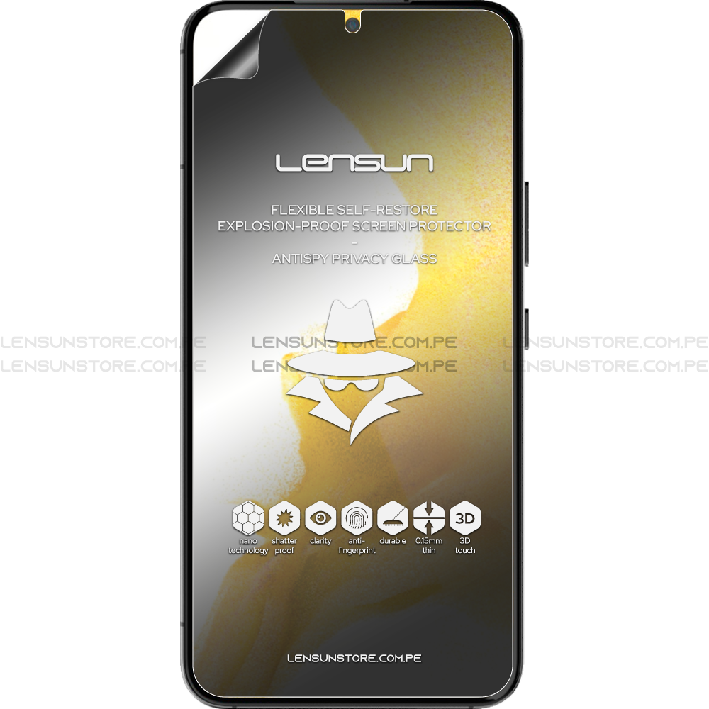 Lensun Protector Anti Spy para Galaxy S22 Plus