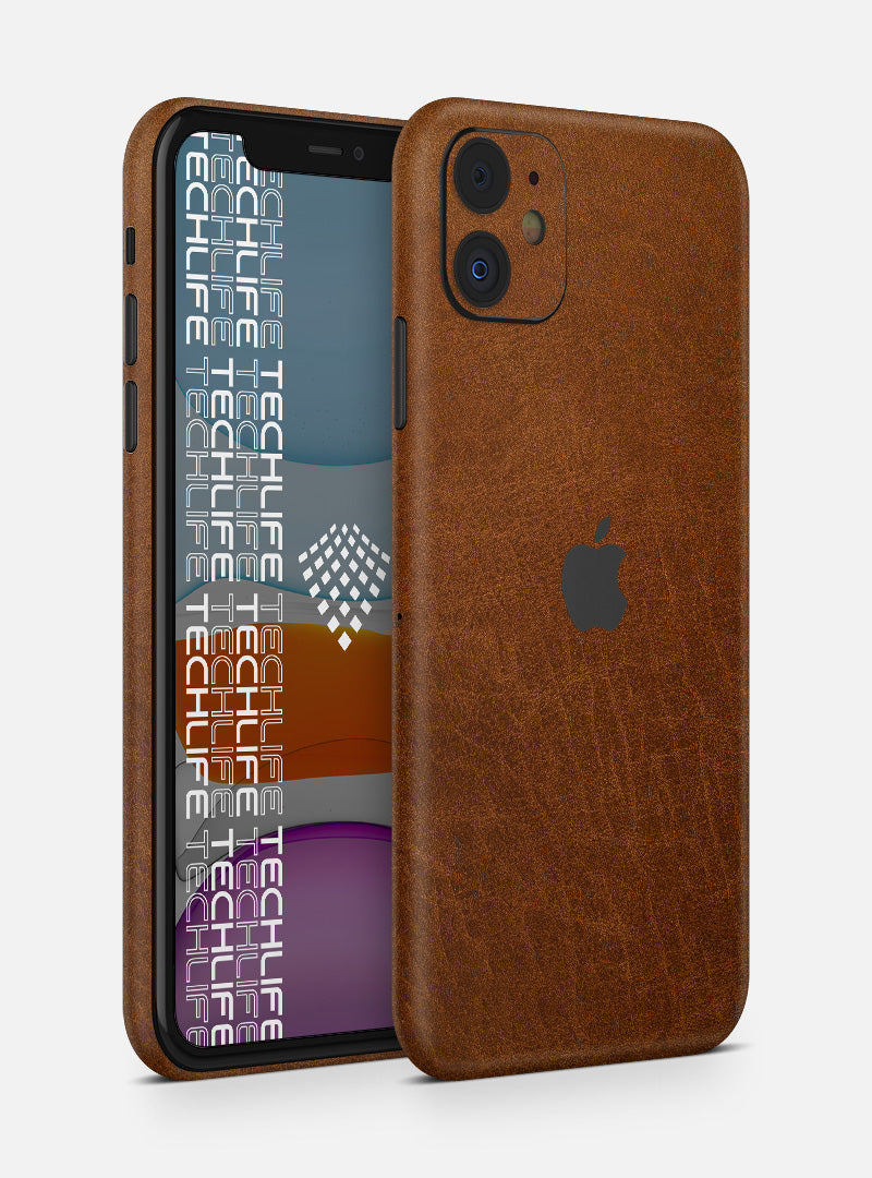 Skin Leather Classic Brown para iPhone 11