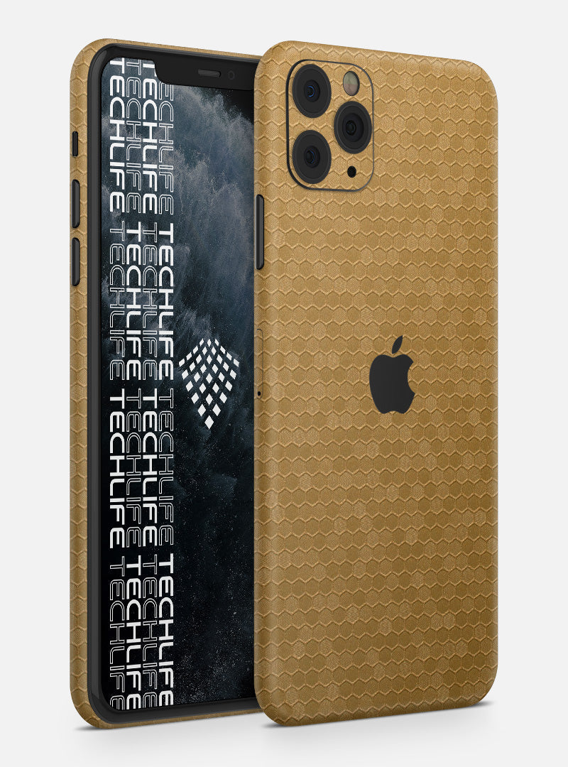 Skin Honeycomb Gold para iPhone 11 Pro Max