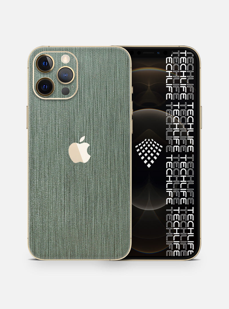 Skin Linen Green para iPhone 12 Pro