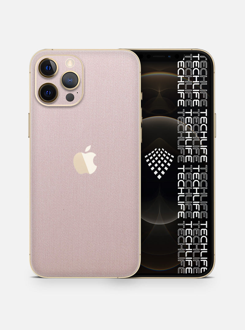 Skin Linen Valentine para iPhone 12 Pro