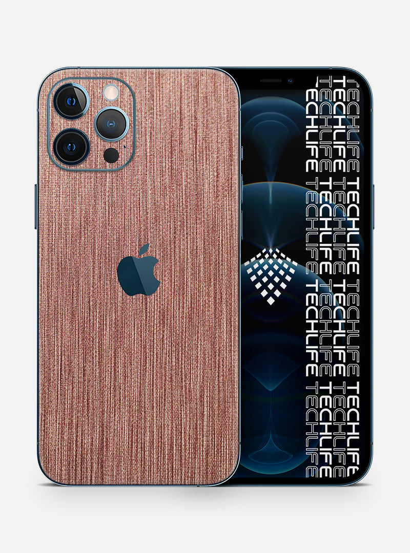 Skin Linen Red para iPhone 12 Pro Max