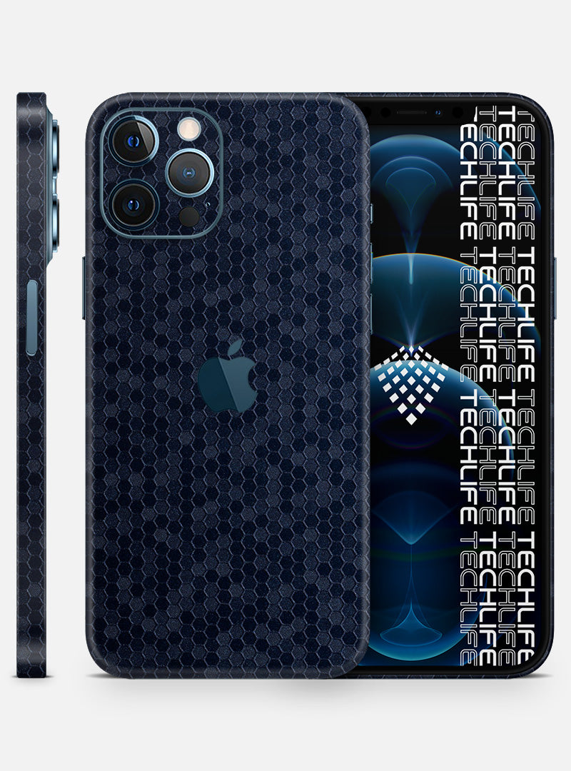 Skin Honeycomb Blue para iPhone 12 Pro Max