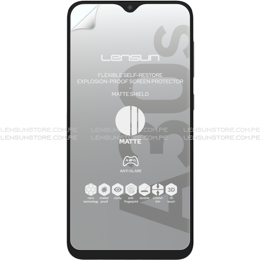 Lensun Protector de Pantalla Matte Shield Samsung Galaxy A30S