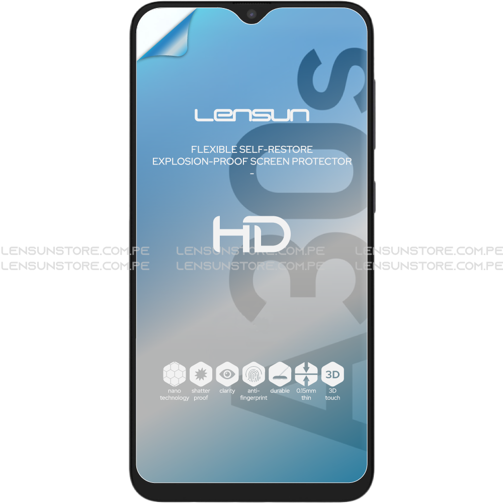 Lensun Protector de Pantalla HD Shield Samsung Galaxy A30s
