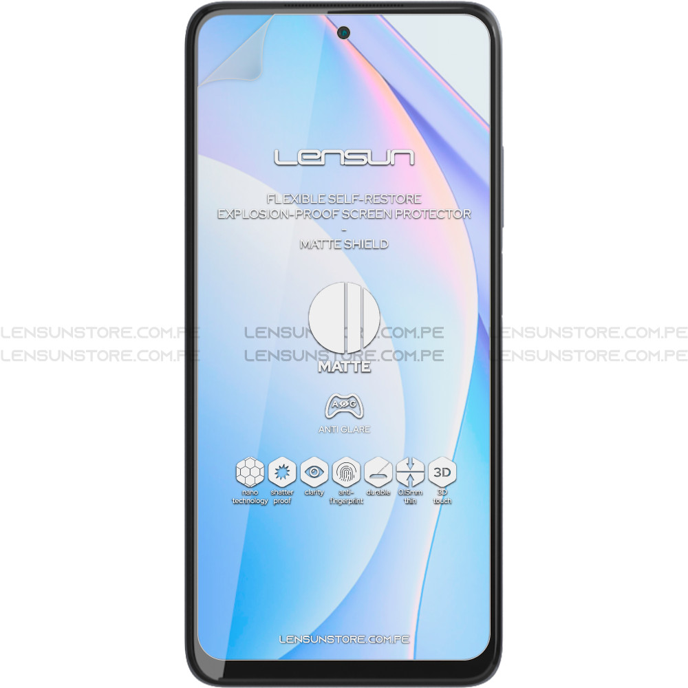 Lensun Protector de Pantalla Matte Shield Xiaomi Mi 10T Lite